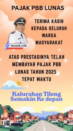 PAJAK PBB 2025 LUNAS